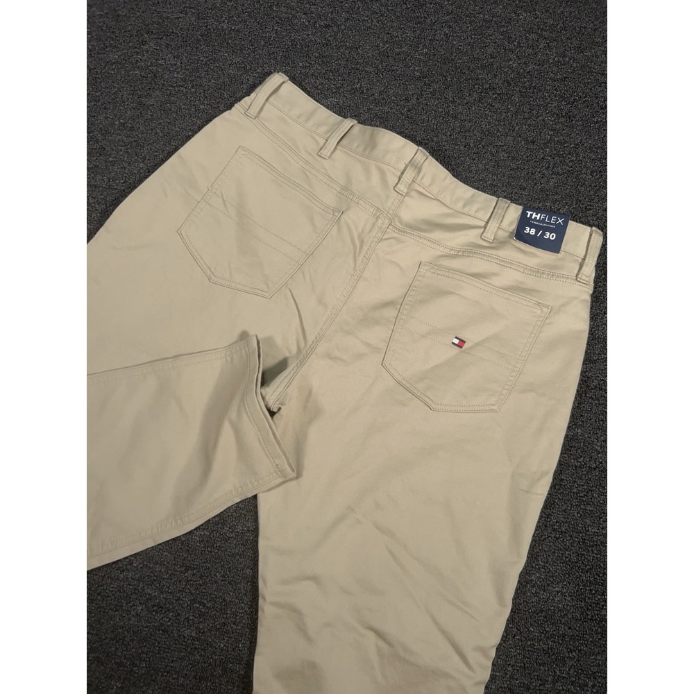 New Tommy Hilfiger Pants Men's 38x30 (Fits 39x29) THFLEX Beige Dress